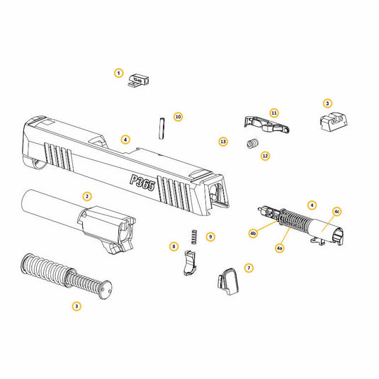 OEM SIG Sauer P365 Parts – Sig Guy