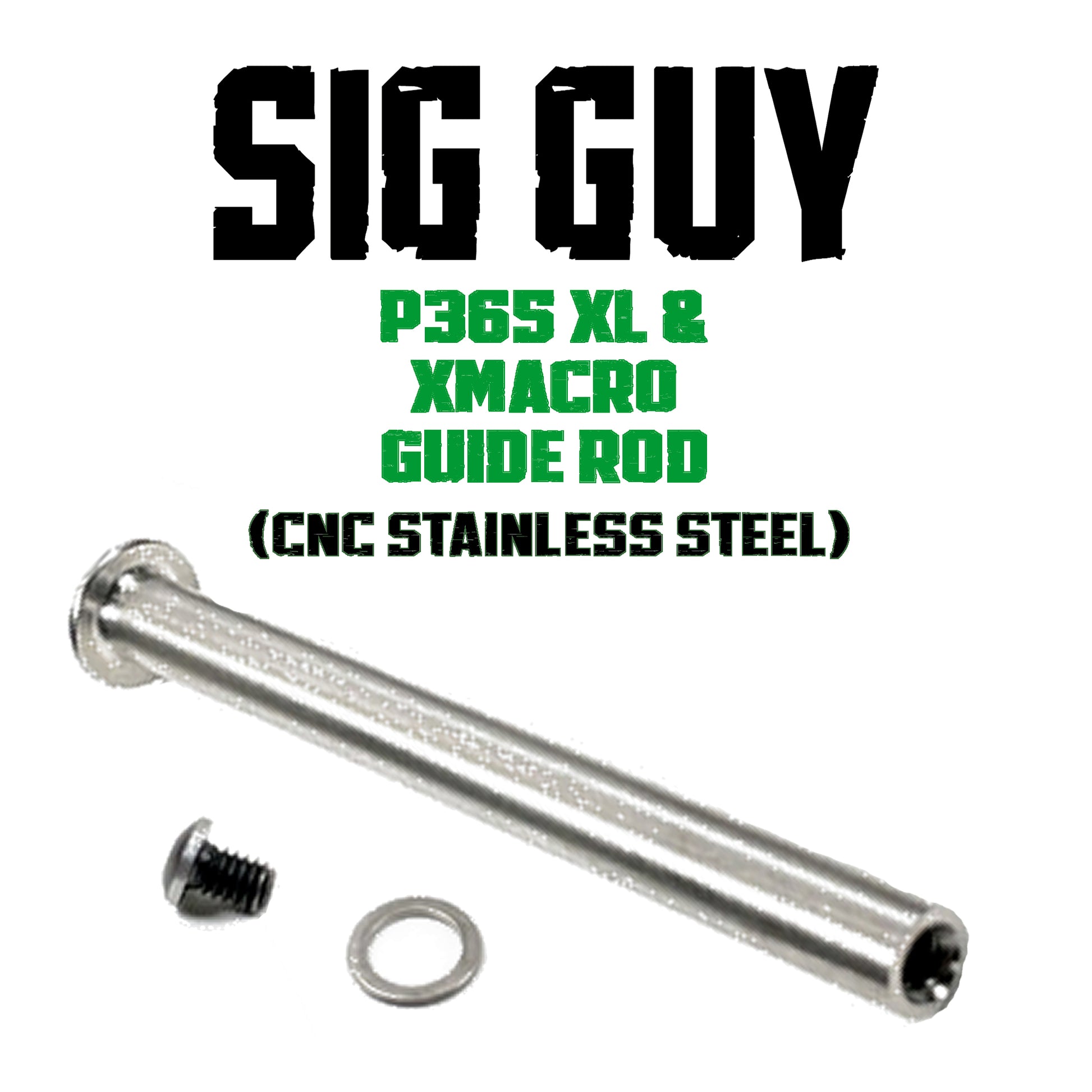 Sig Guy P365XL / Macro 1911 Style Steel Guide Rod Assembly image 0