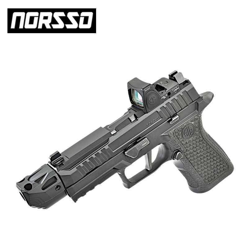 Norsso N320 Compact/Carry BBK Compensator, 9mm - BLACK image 4