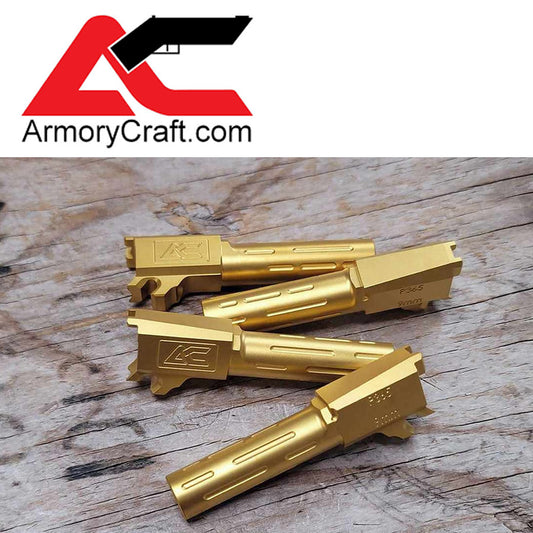 Armory Craft P365 Barrel, Non Threaded, Gold image 0