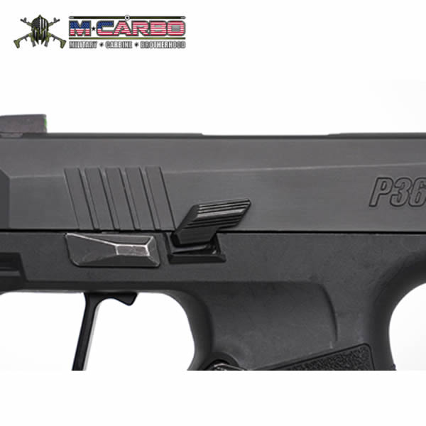 MCarbo Sig Sauer P365 Extended Slide Release image 1