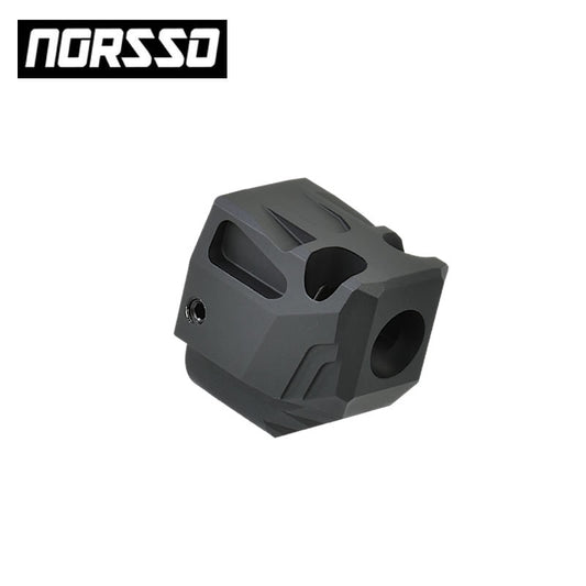 Norsso N365 BBK Compensator, 9mm, Black Finish image 0