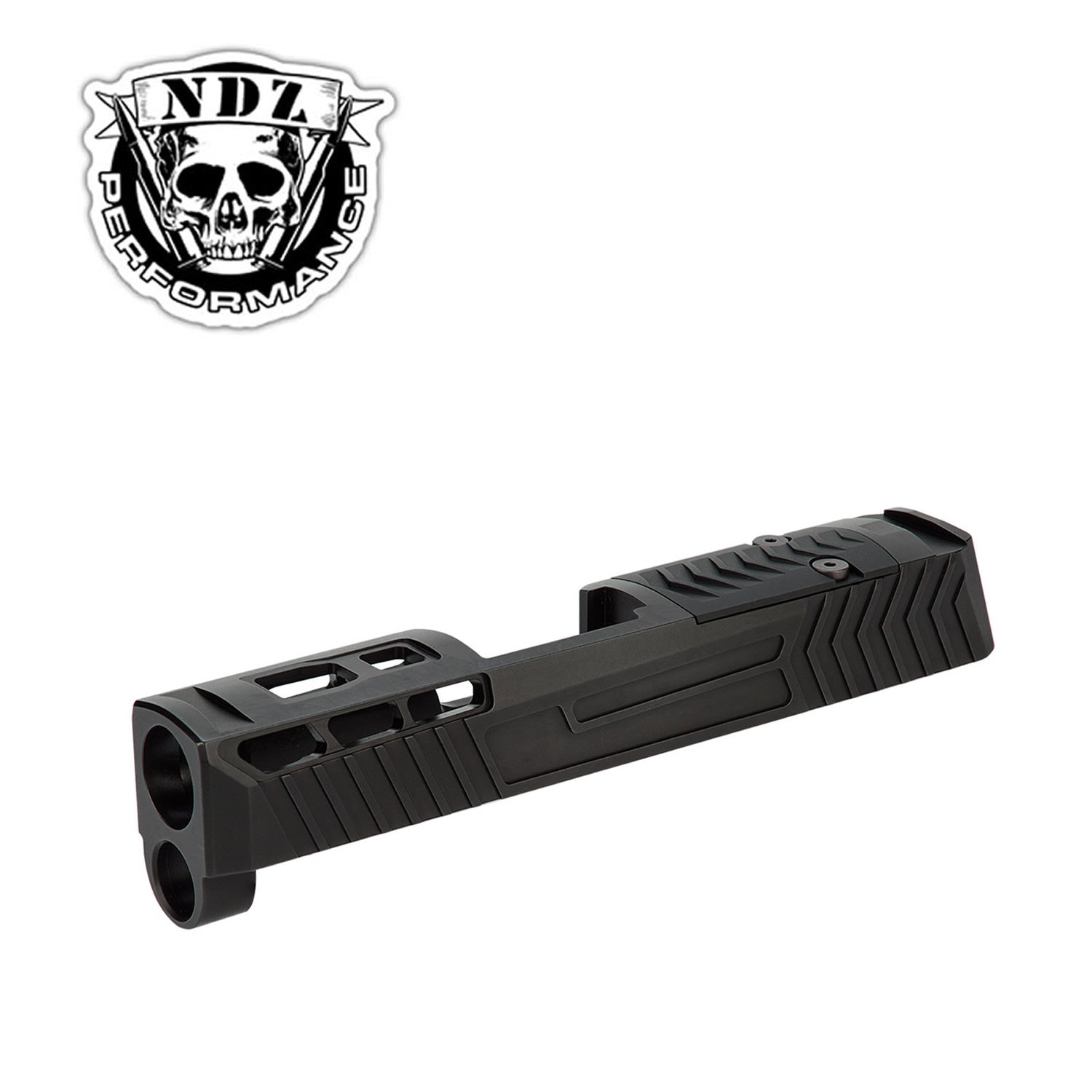 NDZ P365 T.R.I.O. Slide Upgrade With RMSC Cut - BLACK image 1