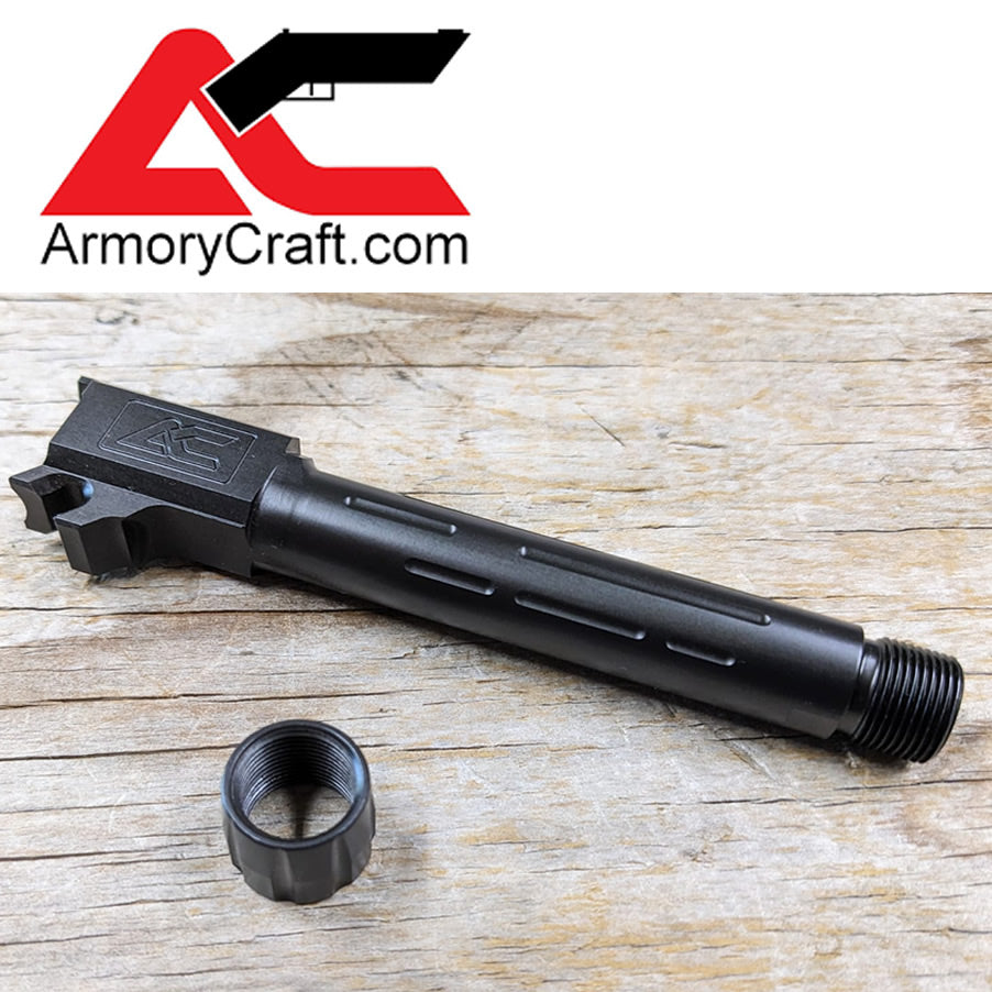 Armory Craft P365 XL Barrel, Threaded, Black Nitride image 0